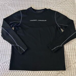 Under Armour Men's Black Long Sleeve Thermal